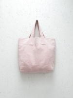 Natural Fibre Shopper Pink by ChalkUK